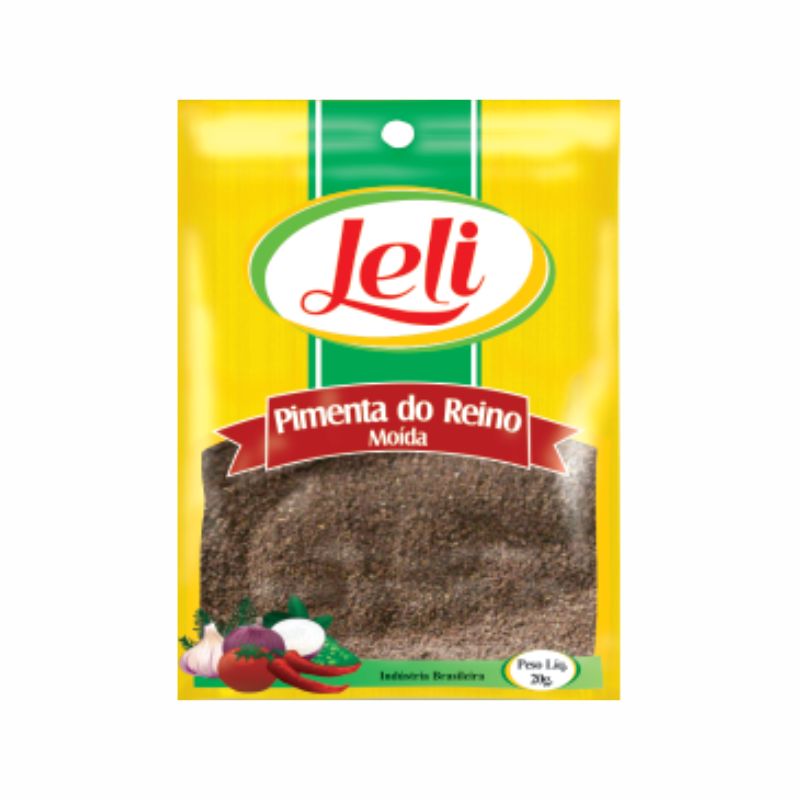 Pimenta do Reino Leli Moída Pacote 20g