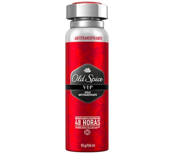 Desodorante Antitranspirante Aerosol Old Spice VIP 93gr