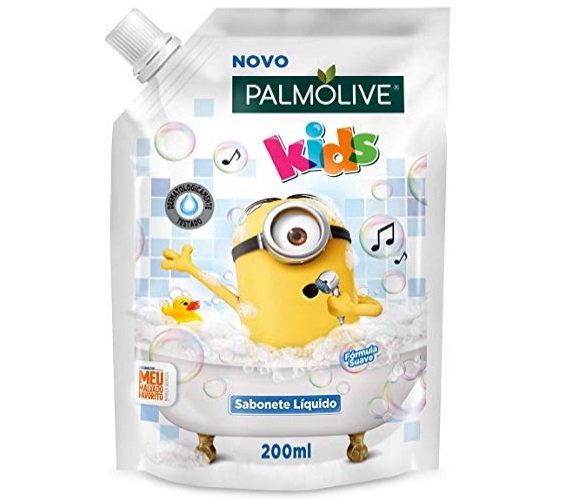Sabonete Líquido Mix de Banana Tropical Meu Malvado Favorito Palmolive Kids Sachê 200ml Refil