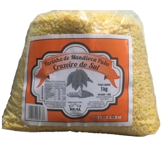 Farinha de Mandioca Puba Cruzeiro do Sul 1KG