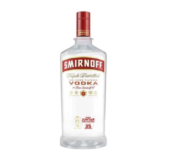 Vodka Destilada Smirnoff Garrafa 1,75l