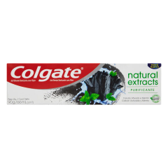 Gel Dental Purificante Carvão Ativado Menta Colgate Natural Extracts Caixa 90g