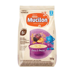 Cereal Infantil Aveia e Ameixa Nestlé Mucilon Pacote 180g
