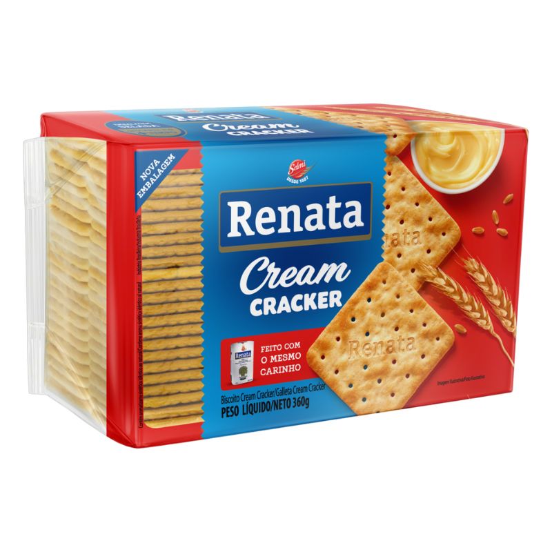 Biscoito Cream Cracker Renata 360g