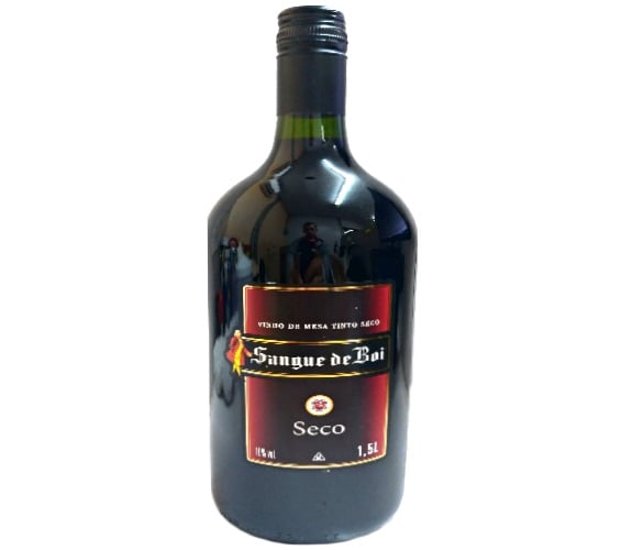 Vinho Brasileiro Tinto Seco Sangue de Boi Serra Gaúcha Garrafa 1,5l