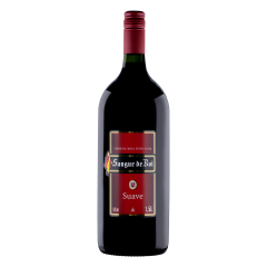Vinho Brasileiro Tinto Suave Sangue de Boi Serra Gaúcha Garrafa 1,5l