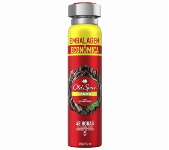 Antitranspirante Spray Lenha Old Spice 200ml Embalagem Econômica