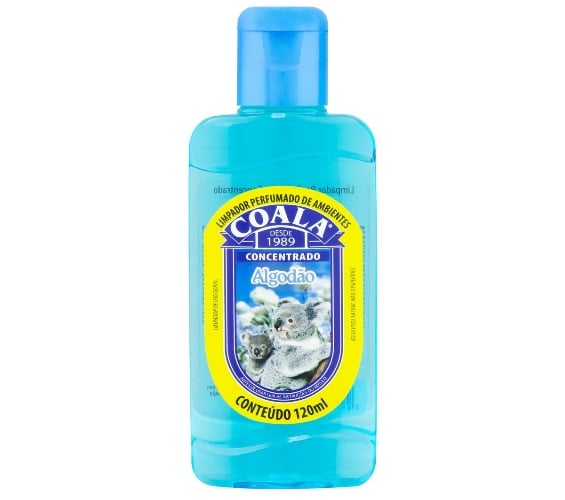 Limpador Perfumado Concentrado Algodão Coala Squeeze 120ml