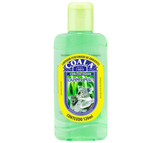 Limpador Perfumado Concentrado Capim-Limão Coala Squeeze 120ml
