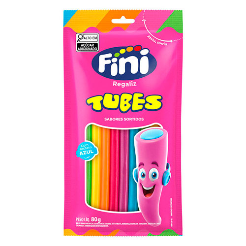 Goma Fini Tubes Arco-Íris 80g