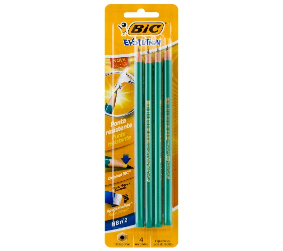 LAPIS BIC EVOLUTION RESINA 