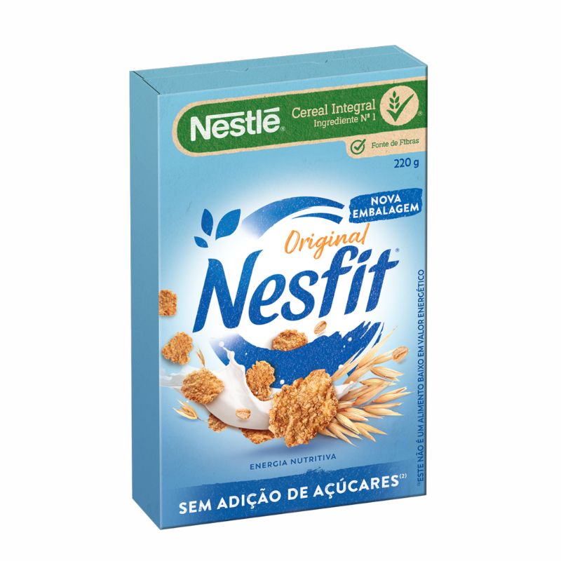 Cereal Matinal Integral Nestlé Nesfit Caixa 220g