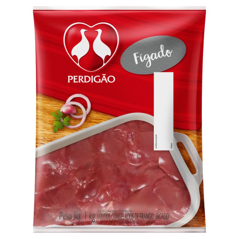 Fígado de Frango Perdigão Congelado 1KG