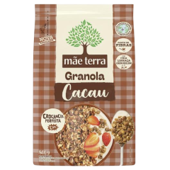 Granola Crocante Sabor Cacau Mãe Terra 800G