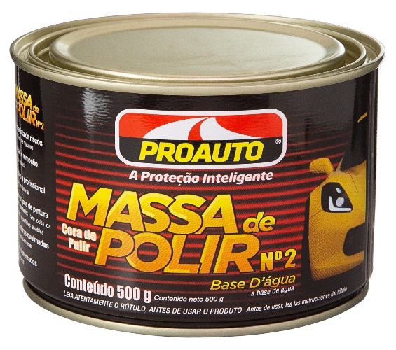 Massa de Polir Nº 2 Proauto Lata 500g