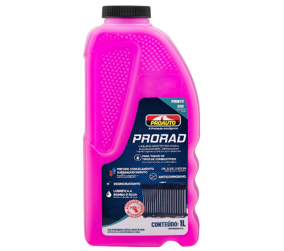 Líquido Protetor para Radiador Proauto Prorad Frasco 1l