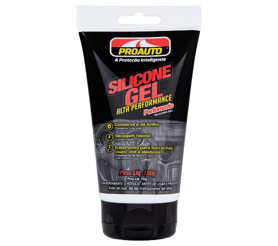 Silicone em Gel Perfumado Alta Performance Proauto Bisnaga 150g