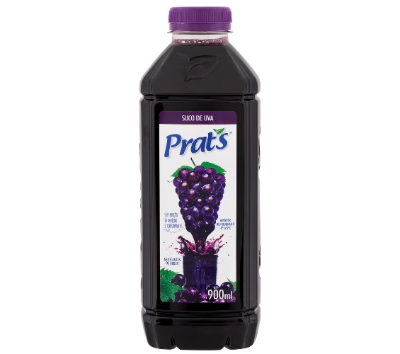 Suco Uva Prat's Garrafa 900ml