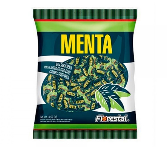 Bala Florestal Menta 500g
