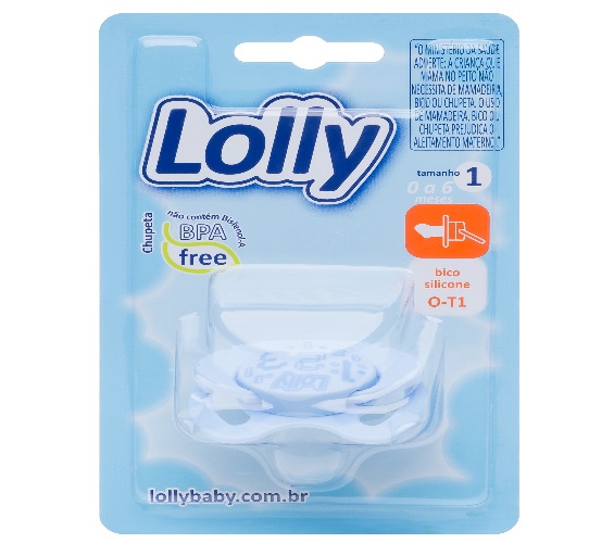 CHUPETA LOLLY TIP SIL O T1 AZ
