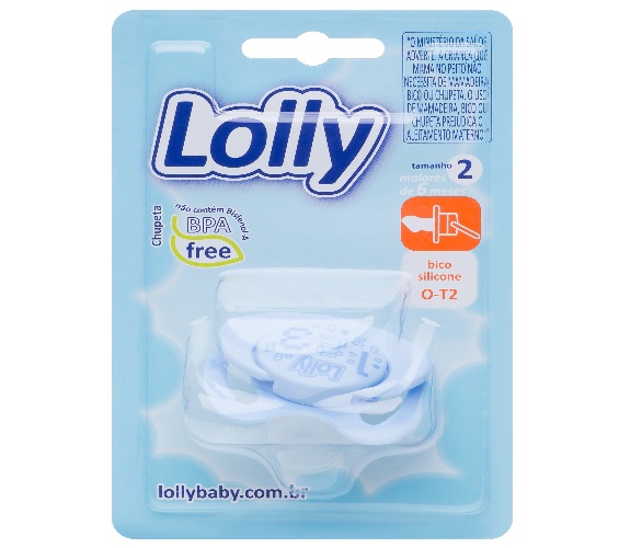 CHUPETA LOLLY TIP SIL O T2 AZ