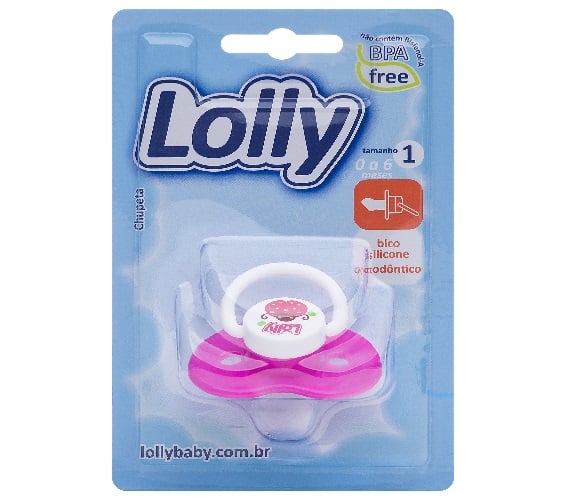 CHUPETA LOLLY ZOO BONA SIL O T1 RS