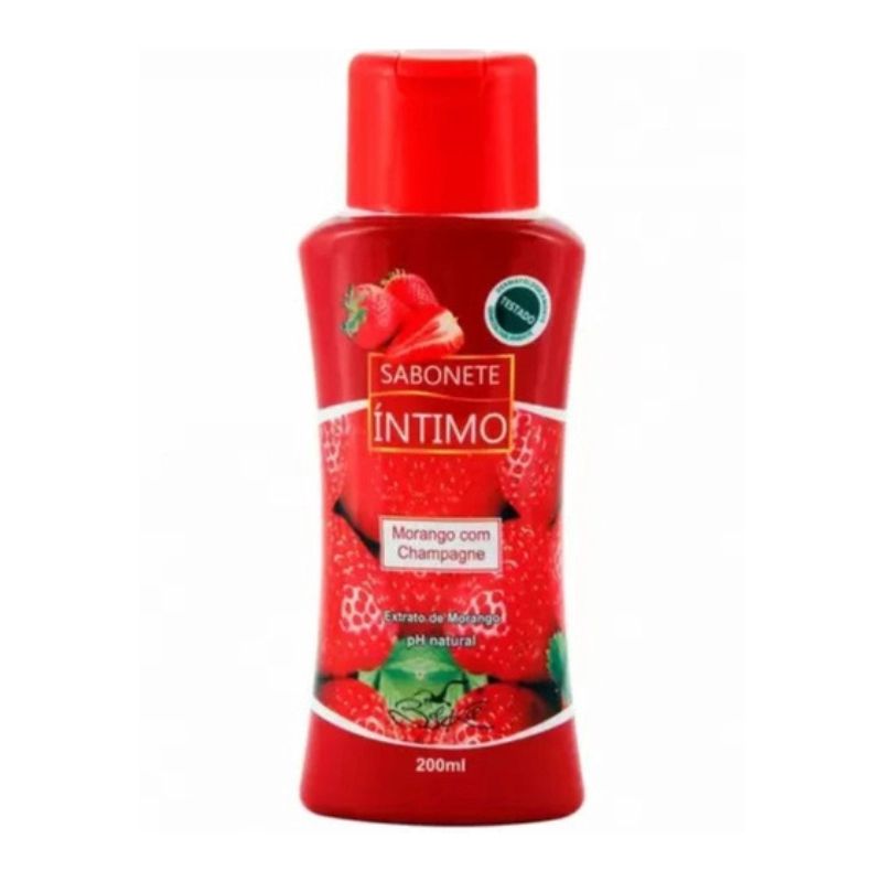 Sabonete Líquido Belkit Íntimo Morango com Champagne 200ml
