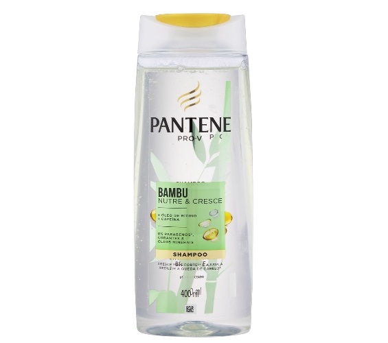 Shampoo Pantene Bambu Nutre & Cresce Frasco 400ml