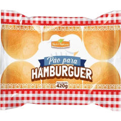 Pão Nutri Nature Hambúrguer Tradicional 420G