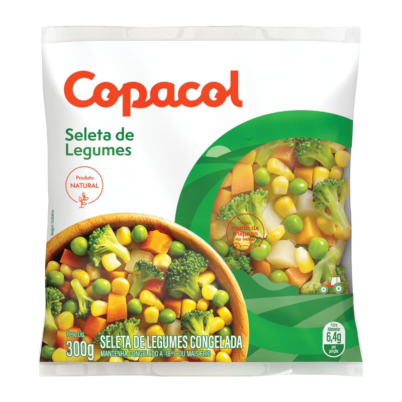Seleta Legumes Copacol Congelada 300g