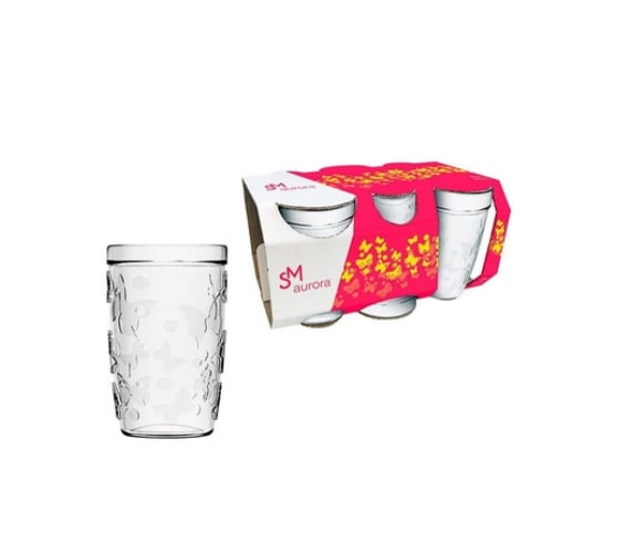 CONJ COPO SM AURORA LONG DRINK
