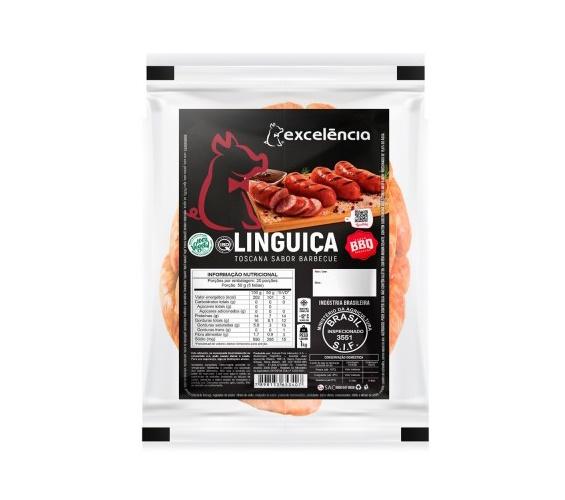 Linguiça Toscana Barbecue Excelência 1KG