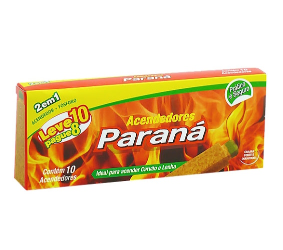Acendedor Parana Bastão Leve 10 Pague 08
