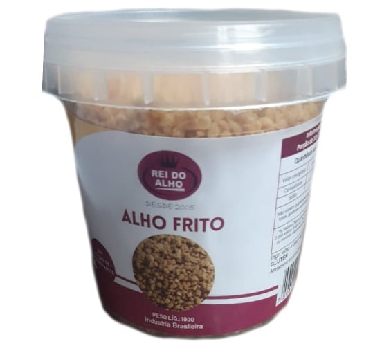 Alho Rei Do Alho Frito 100g