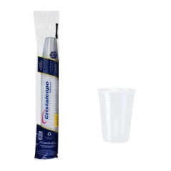Copo Descartável Cristalcopo Transparente 180ML