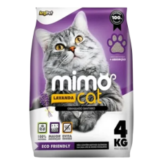 Areia Mimo Cat para Gatos Lavanda 4KG