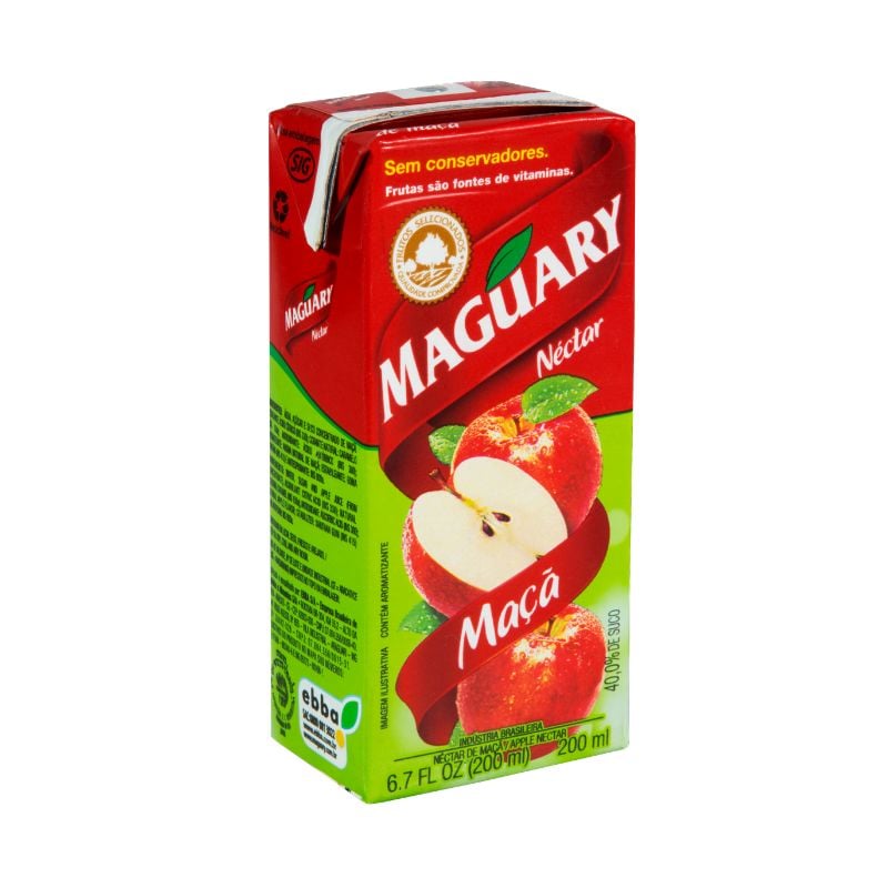 Néctar Maçã Maguary Caixa 200ml