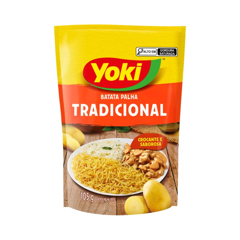 Batata Palha Yoki Tradicional 105g