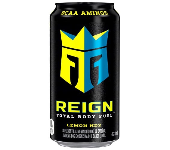 Suplemento Alimentar Líquido Lemon Hdz Zero Açúcar Reign Lata 473ml