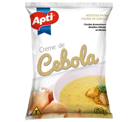 Mistura para Creme APTI Cebola 68g