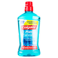 Enxaguante Bucal Zero Álcool Ice Infinity Colgate Plax Frasco Leve 1000ml Pague 700ml