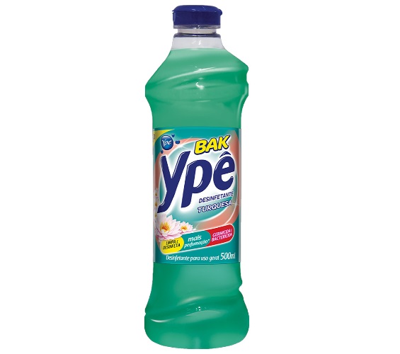 Desinfetante Ype Bak Turquesa Squeeze 500ml
