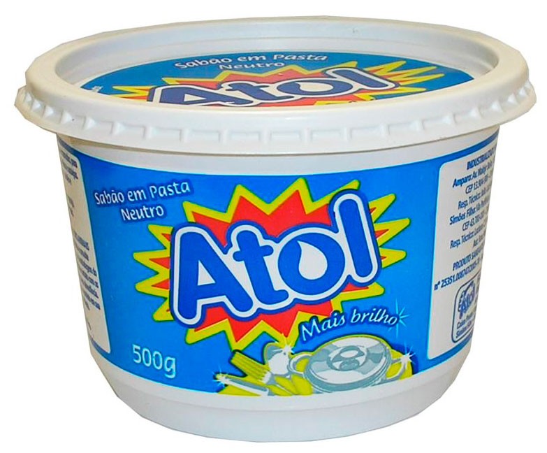 Sabão em Pasta ATOL Neutro 500g