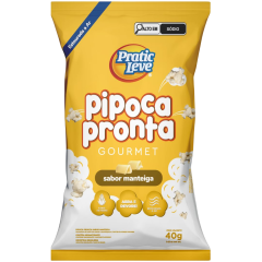 Pipoca Gourmet Pratic Leve Sabor Manteira 40g