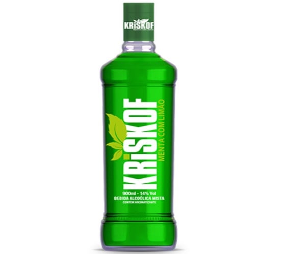 Vodka Kriskof Menta com Limão 900ml