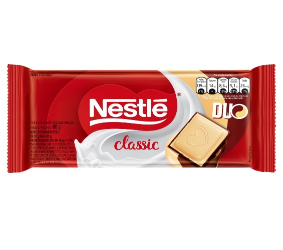 Chocolate Nestle Classic Duo 80g