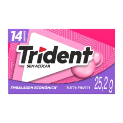 Goma de Mascar Trident Tutti Frutti 25,2g