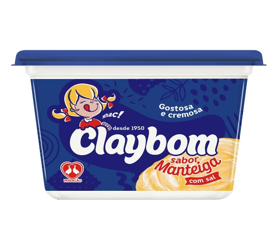Margarina Claybom Com Sal Sabor Manteiga 500g