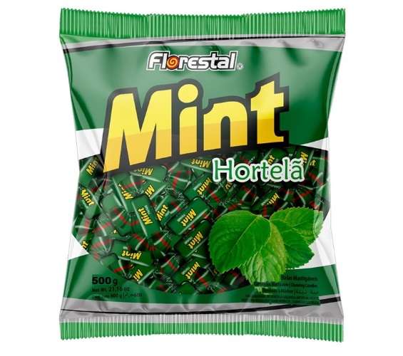 Bala Florestal Mint Hortela 500g