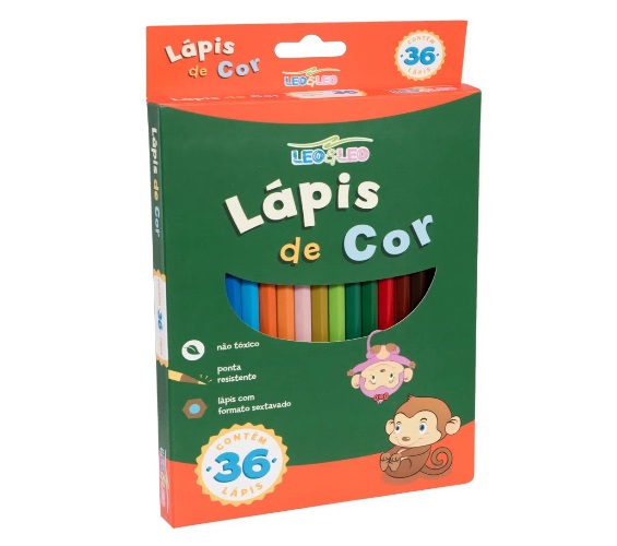 LAPIS COR LEO&LEO 36 CORES FLEX SEXTAVAD